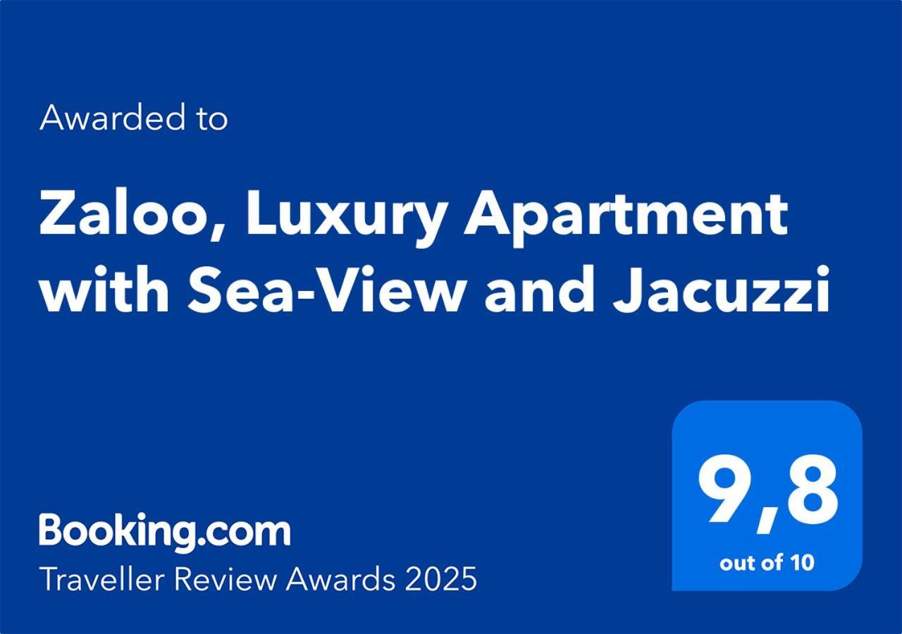 Zaloo, Luxury Apartment With Sea-View And Jacuzzi Split Exterior photo